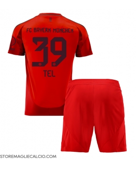 Bayern Munich Mathys Tel #39 Maglia Gara Casa Repliche 2024-25 Bambino